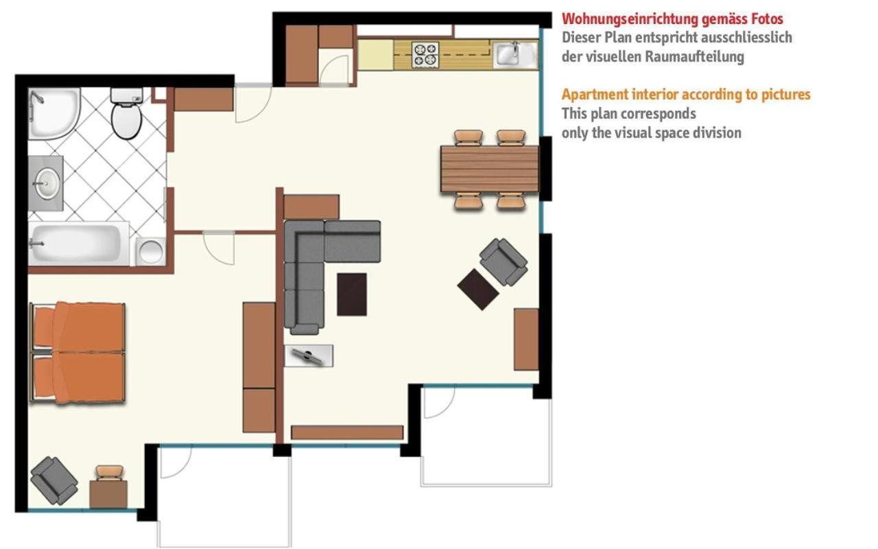 Traunter Via Apartment St. Moritz Luaran gambar